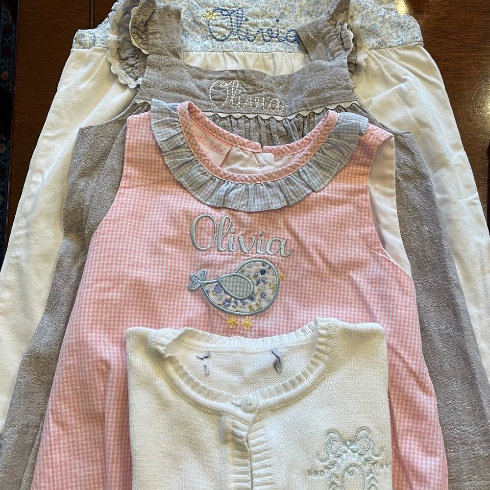 COPY - Size 24 months Monogrammed "Olivia" Clothing